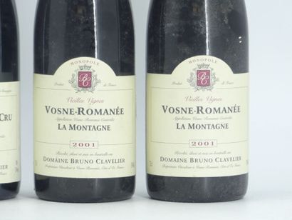 6 VOSNE ROMANEE CLAVELIER
2 bottles of VOSNE...
