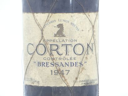 1 CORTON 1947 JABOULET 
1 bottle of CORTON...