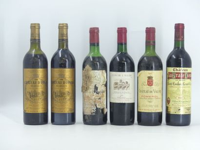 LOT 6 BORDEAUX
2 bouteilles de MARGAUX, 1980,...