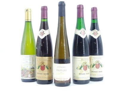 3 bouteilles de PINOT NOIR, 1995/1996, M...