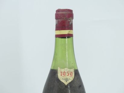 1 bottle of ECHEZEAUX, 1959, Faded label....