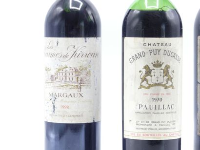 1 bouteille de PAUILLAC 1970 GRAND PUY DUCASSE	

1...