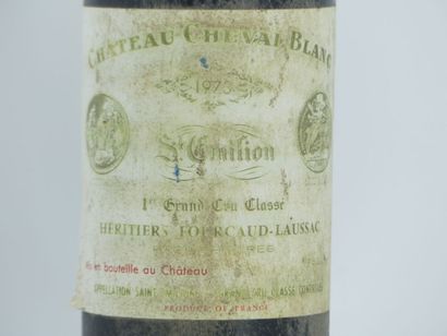1 CHEVAL BLANC 1973
1 bouteille de SAINT...