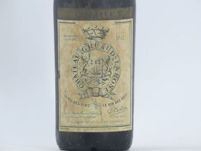 1 CHATEAU GRUAUD LAROSE 1962
1 bouteille...
