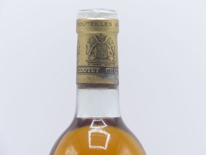 1 bouteille de SAUTERNES 1978 CHÂTEAU COUTET....