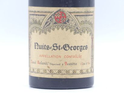 1 bottle of NUITS SAINT GEORGES 1949 DANIEL...