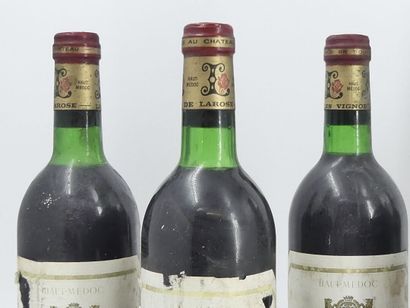 6 CHATEAU LAROSE MASCARD 1978
6 bouteilles...