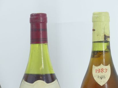 4 BOURGOGNES 
3 bouteilles de NUITS ST GEOGRES,...