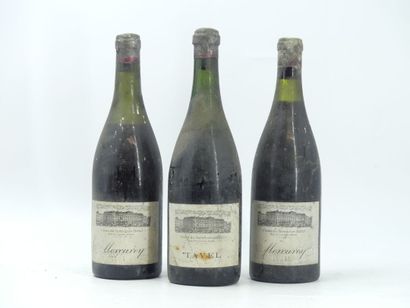 3 BOUTEILLES DE LA CAVE DU TERMINUS HOTEL...