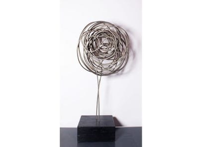 Shiv SINGH (1938-2015). Sculpture in metal...