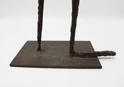 Toto MEYLAN (1917-1997). Sculpture in beaten...