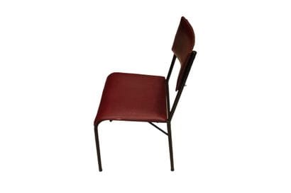 Jacques ADNET (1900-1984). Chair in black...