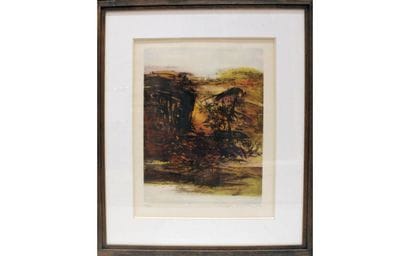 ZAO WOU-KI (1921-2013). 