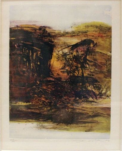 ZAO WOU-KI (1921-2013). 