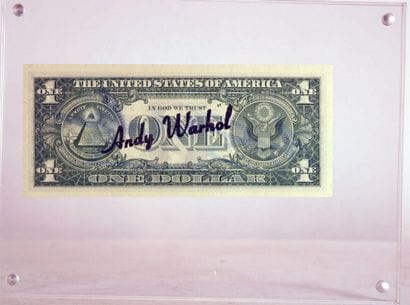 Attributed to Andy WARHOL (1928-1987). One...
