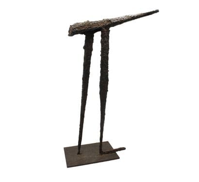 Toto MEYLAN (1917-1997). Sculpture in beaten...