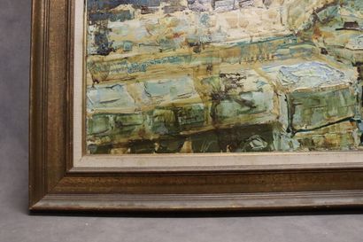AIZPIRI 
Paul AIZPIRI (1919-2016), Le quai...