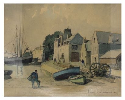 Henri-Maurice CAHOURS (1889-1974). View of...