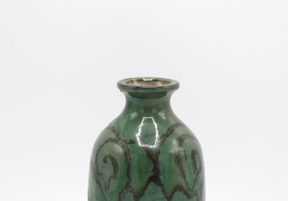 Georges SERRE (1889 - 1956). Vase en grès...