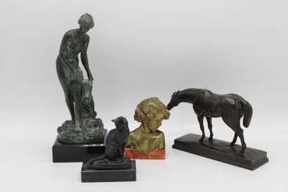 Antoine-Louis BARYE (1795-1875), after. Horse....