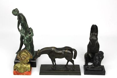 Antoine-Louis BARYE (1795-1875), after. Horse....