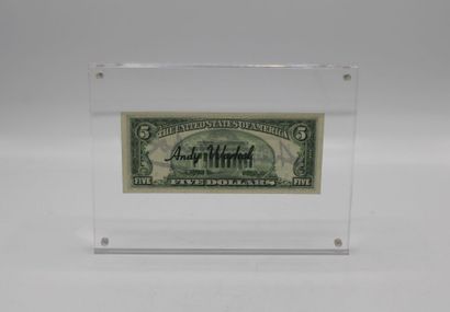 Attribué à Andy WARHOL (1928-1987) Billet...