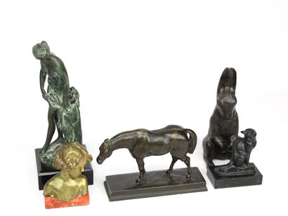 Antoine-Louis BARYE (1795-1875), after. Horse....