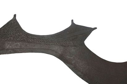 Couteau d'exécution NGuluNGombe. Manche en...