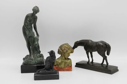 Antoine-Louis BARYE (1795-1875), after. Horse....