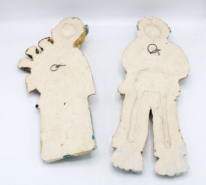 CERAMICS OF KERBIGOT. Meeting of two characters...