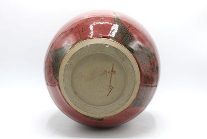 Charles HAIR (né en 1955). Grand vase en...