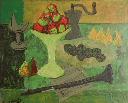Claude VENARD (1913-1999). Nature morte,...