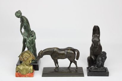 Antoine-Louis BARYE (1795-1875), after. Horse....