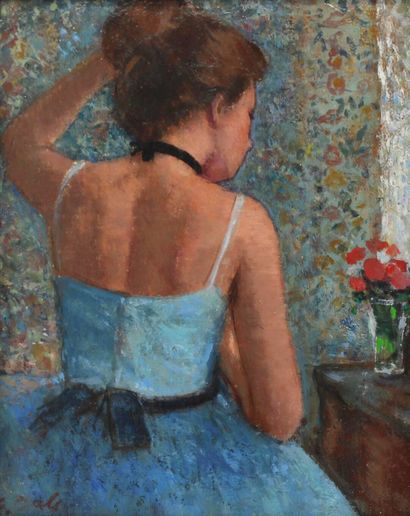 François GALL (1912-1987). Jeune danseuse...