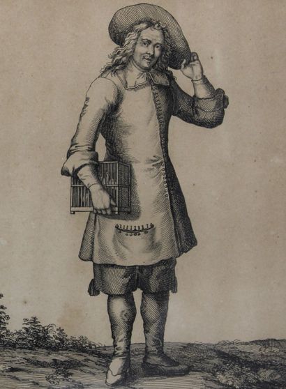 Pair of engravings. Titled 