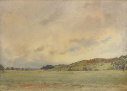 Pierre VIGNAL (1855-1925). Landscape. Watercolor.
Dimensions...