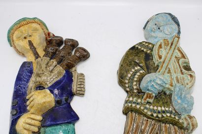 CERAMICS OF KERBIGOT. Meeting of two characters...