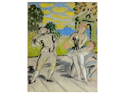 Robert LEPELTIER (1913-1996). Danseurs. Technique...
