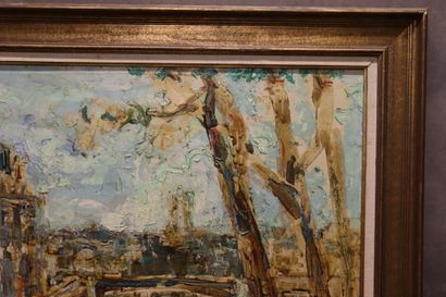 AIZPIRI 
Paul AIZPIRI (1919-2016), Le quai...