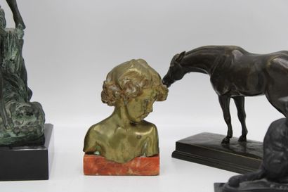 Antoine-Louis BARYE (1795-1875), after. Horse....