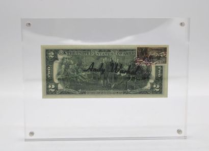 Attribué à Andy WARHOL (1928-1987) Billet...
