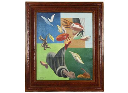 Léopold SURVAGE (1879-1968)
Sans titre, 1936
Huile...