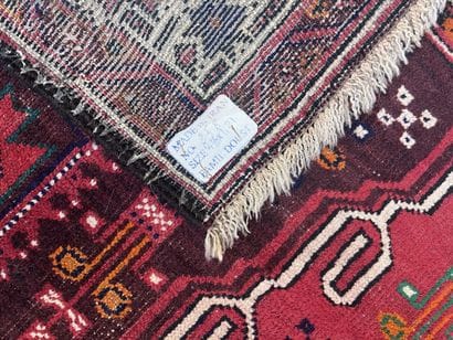 Tapis Beloutchistan afghan 
Usures 
Dimensions...