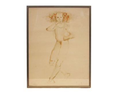 Léonor FINI (1907-1996)
Fillette debout....