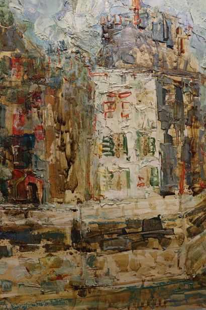 AIZPIRI 
Paul AIZPIRI (1919-2016), Le quai...