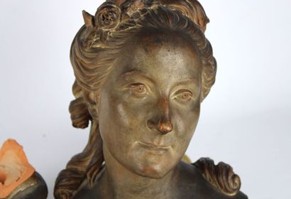 after Jean-Baptiste DEFEMEX (1728-1783)
Terracotta...