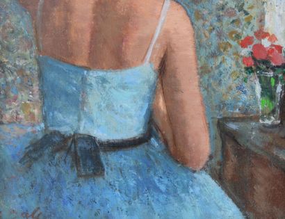 François GALL (1912-1987). Jeune danseuse...
