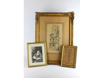 Meeting of 3 engravings:
- Alexandre FATALOT...