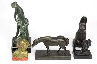 Antoine-Louis BARYE (1795-1875), after. Horse....