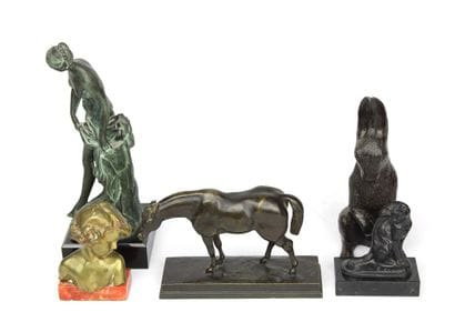 Antoine-Louis BARYE (1795-1875), after. Horse....